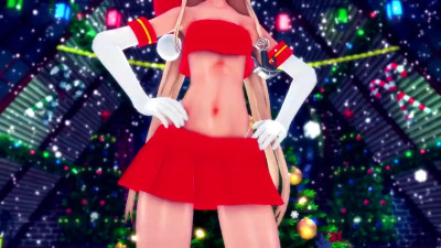 Shimakaze - Caramelldansen Christmas [MMD R15] Hamselvish