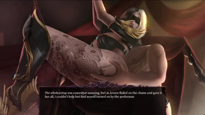 Parasite Black: Arwen - As Celeste (Captured) Scene