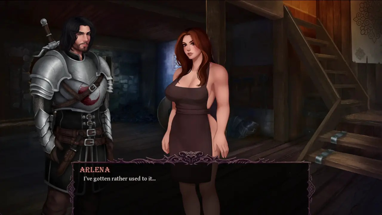 Parasite Black: Arlena - Forge Anal Scene