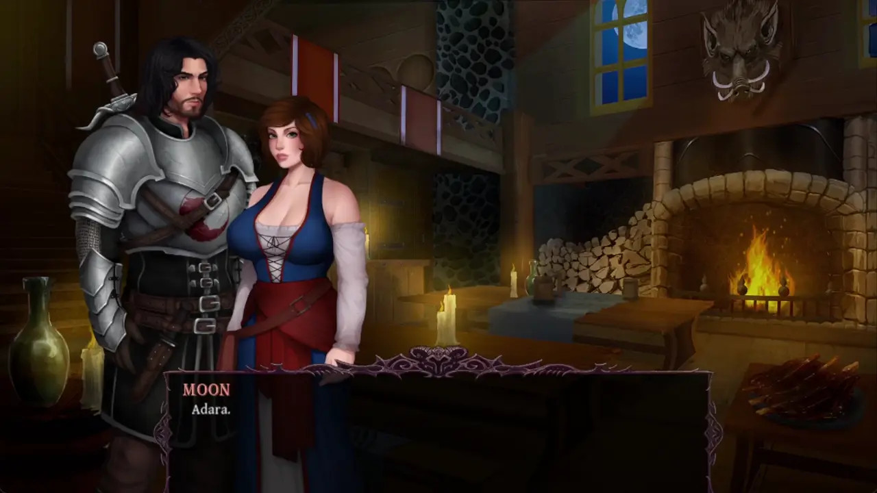 Parasite Black: Adara - Tavern Handjob Scene