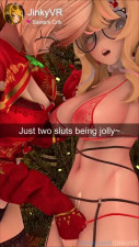 [JinkyVR] Feeling festive.. and horny with @Lampyion