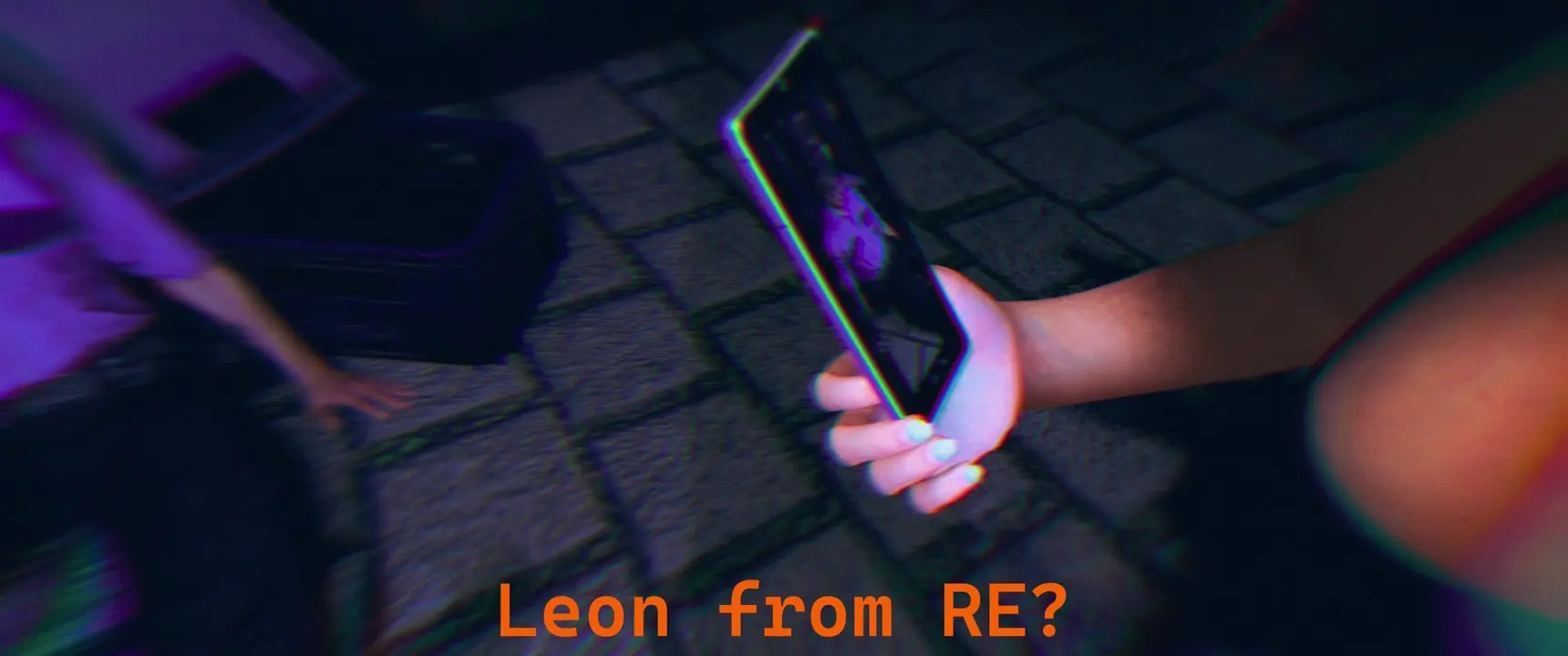 LEON gets caught by 2 futa