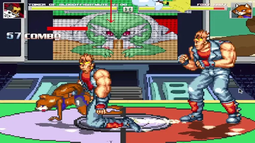 Mugen Foxy Roxy vs Tobf