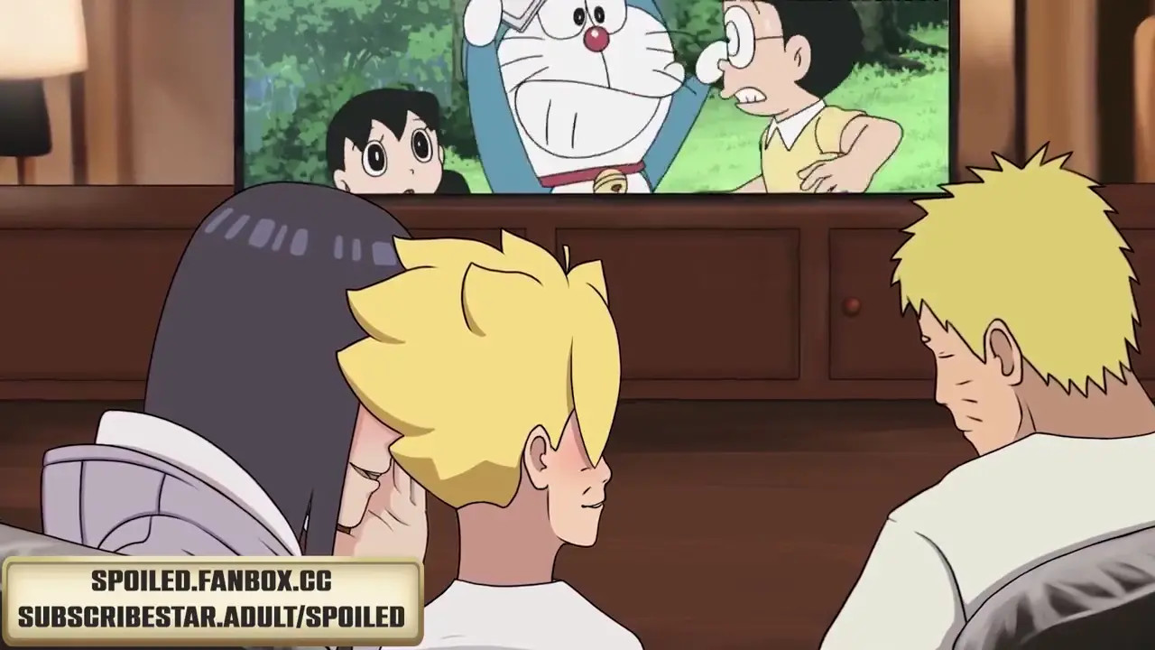 Hinata Fucks Boruto While Naruto Sleeps