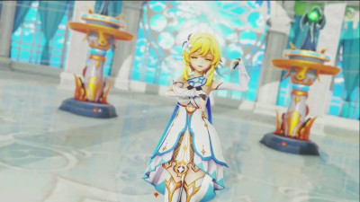 Can't stop Lumine from stripping