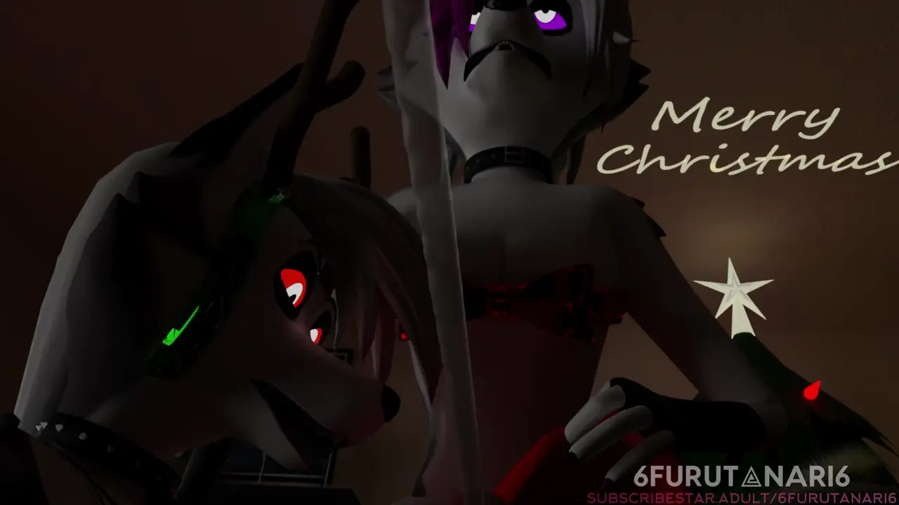 Christmas Morning w/ Loona and Estra