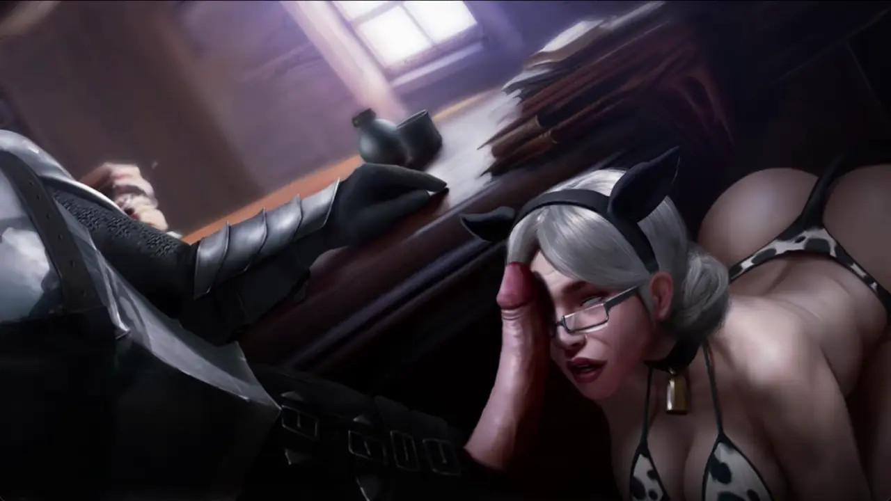 Parasite Black: Mrs. Winward - Blowjob Scene