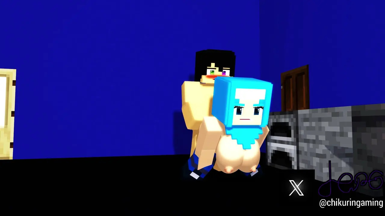 Frosty Animator Fuckign Ice Chikurin Minecraft Hijab