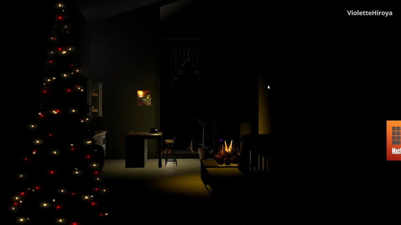 Under the Christmas tree...