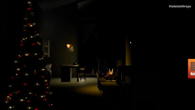 Under the Christmas tree...