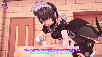 Sub español - Ellen Massage maid