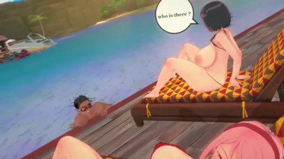 Naruto Bleach babes fuck comp