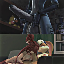 (FUTA) Toy Bonnie vs Lola Bunny (WIS/PMV)