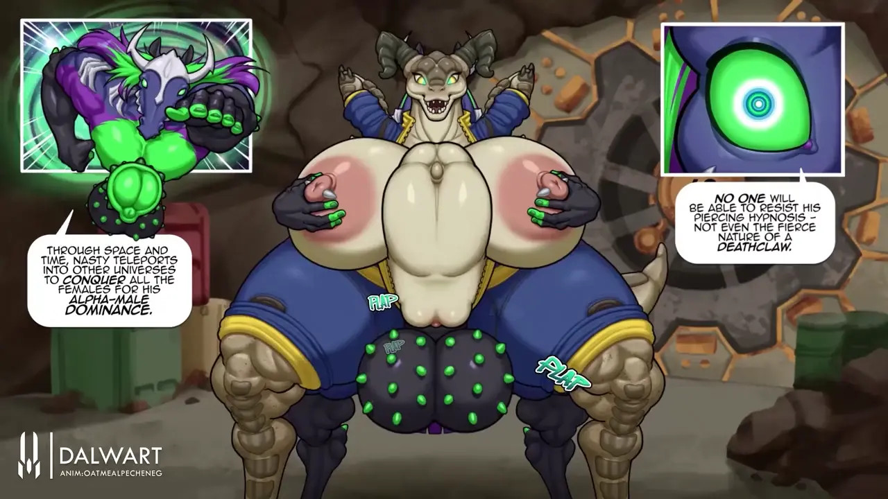 The Many Worlds of Nasty - Deathclaw girl