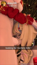 [JinkyVR] Sluts of Santa need milk too..