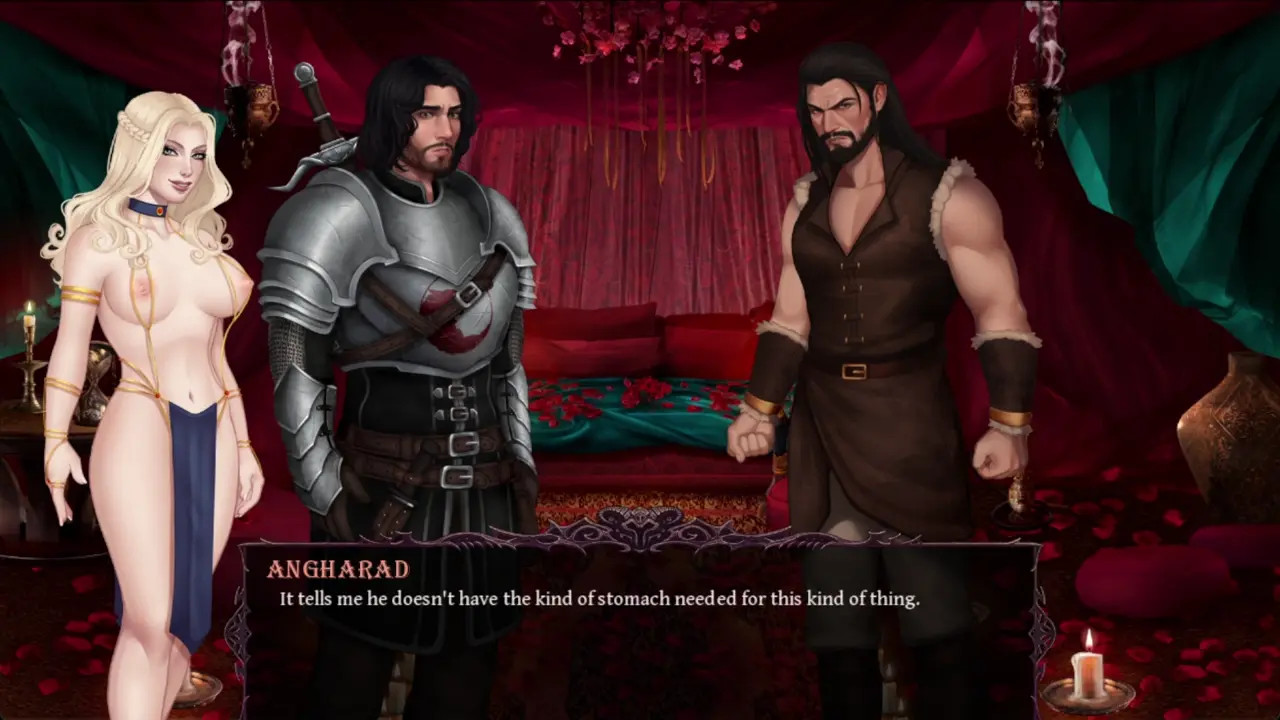 Parasite Black: Nyx - Slave Duty Scene