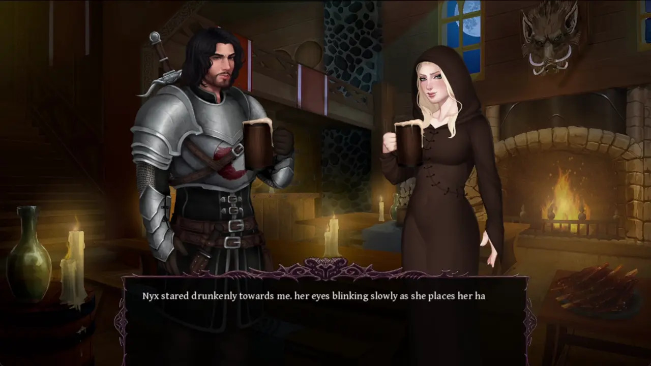 Parasite Black: Nyx - Blowjob Scene