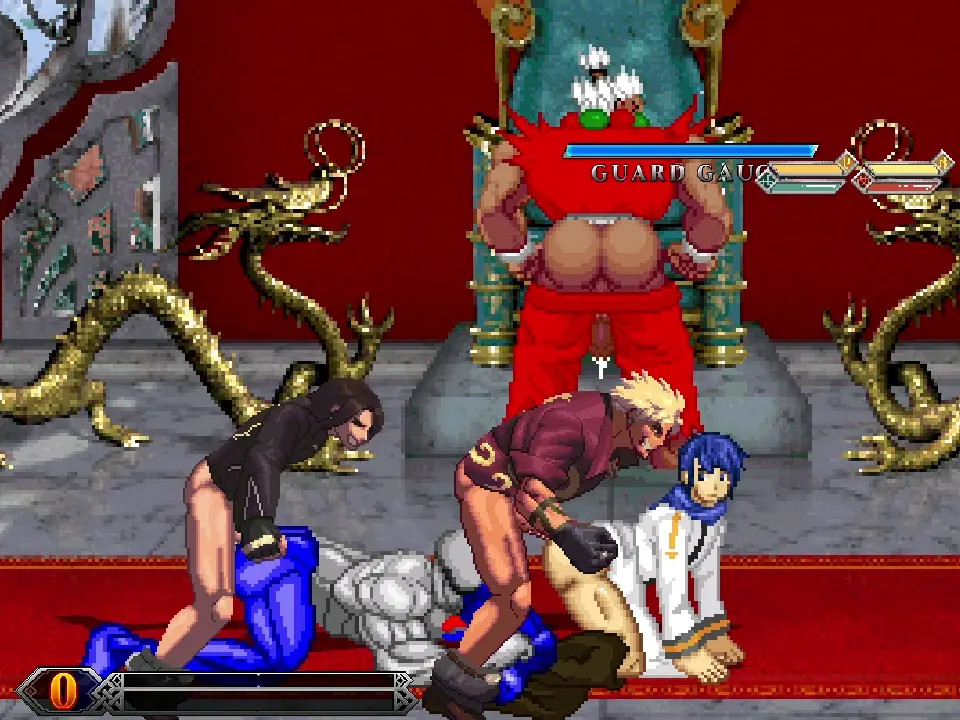 MUGEN Shen Woo & Kyo Kusanagi X Kaito & Pepsiman