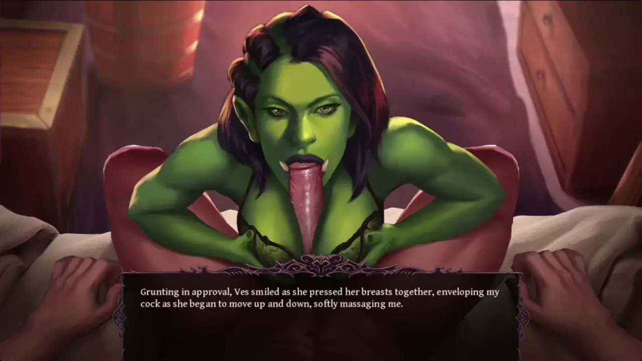 Parasite Black: Ves - Titjob Scene