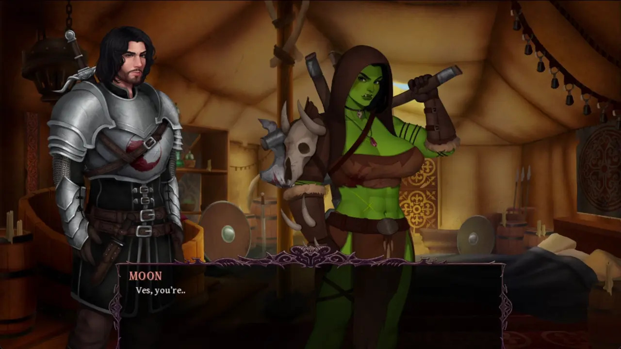 Parasite Black: Ves - Taking a Bath Scene