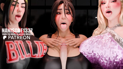 [FORTNITE] KIM KARDASHIAN titjob feat BILLIE&SABRINA