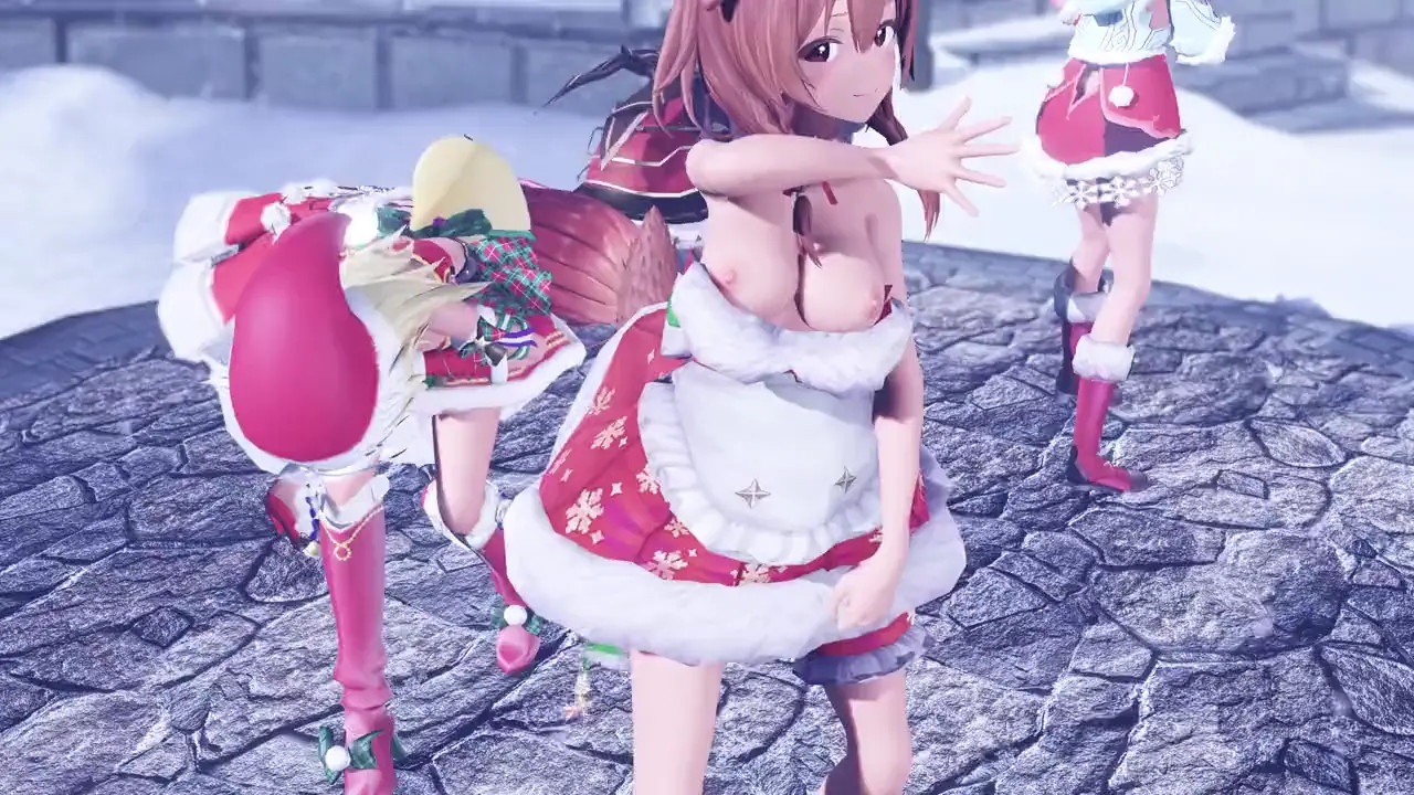 [4kmmd]Hololive Carry me off Naked ver