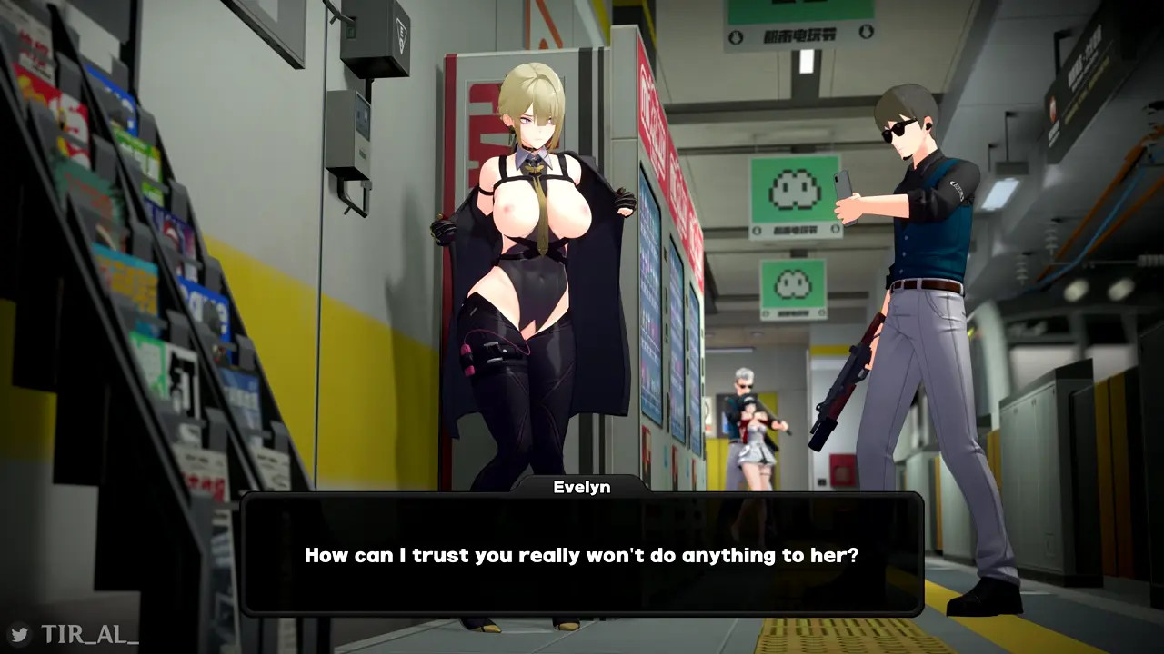 Blackmailed Evelyn [Subbed]