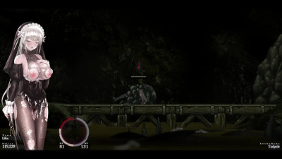 Sinisistar 2 - Lilia gets pinned down by Tadpole frog.