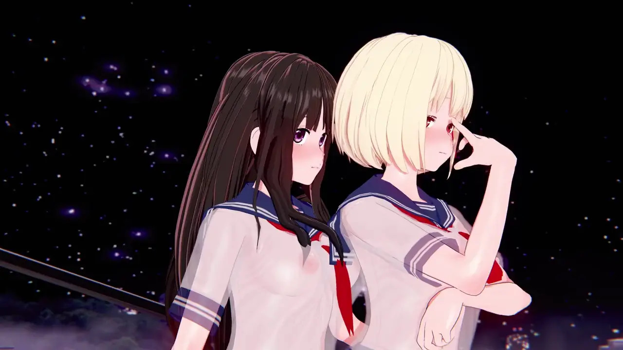 Nishikigi Chisato X Inoue Takina MMD【Trouble Maker】V1