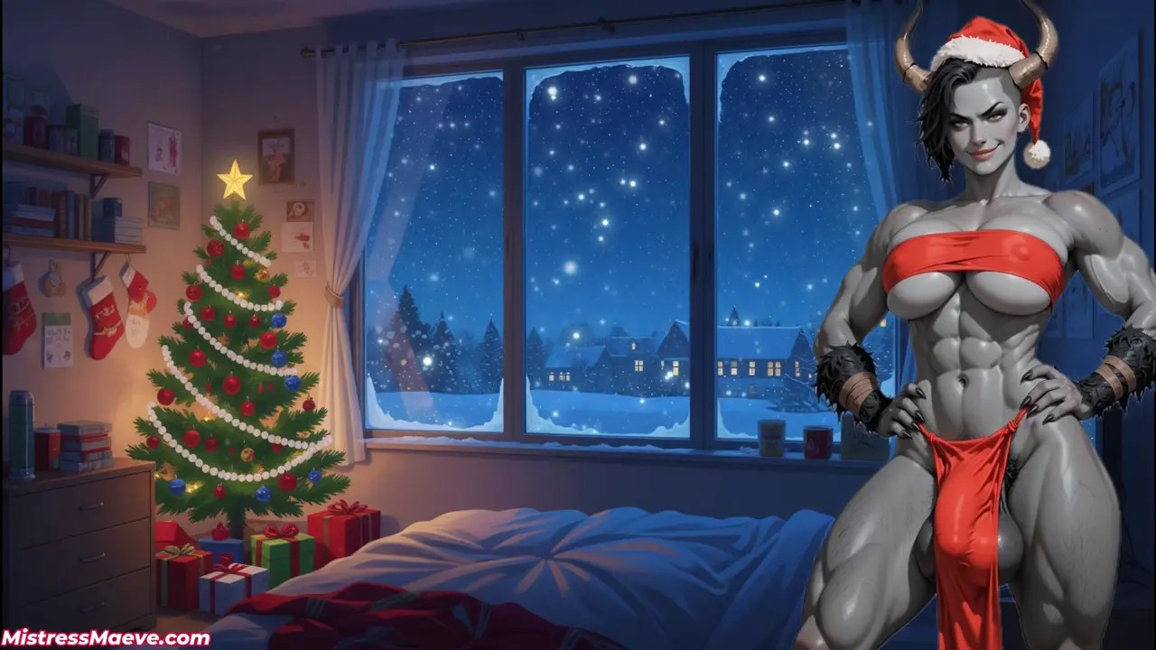 [Voice Acted] Futa Krampus Roleplay [Animated] [Roleplay] [CEI] [Futa Fucks] [FEMDOM]