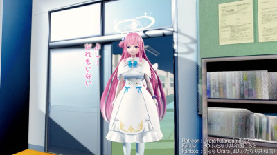 Futanari relieve herself