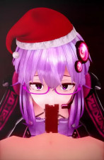 Let's give Yukari some Christmas cream