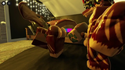 I had an amazing fuck with my girlfriend after we turned into furries (Roblox)