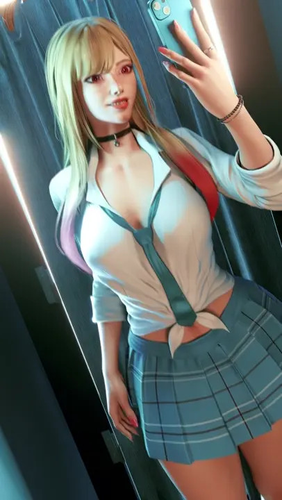 Kitagawa Marin Selfie Video