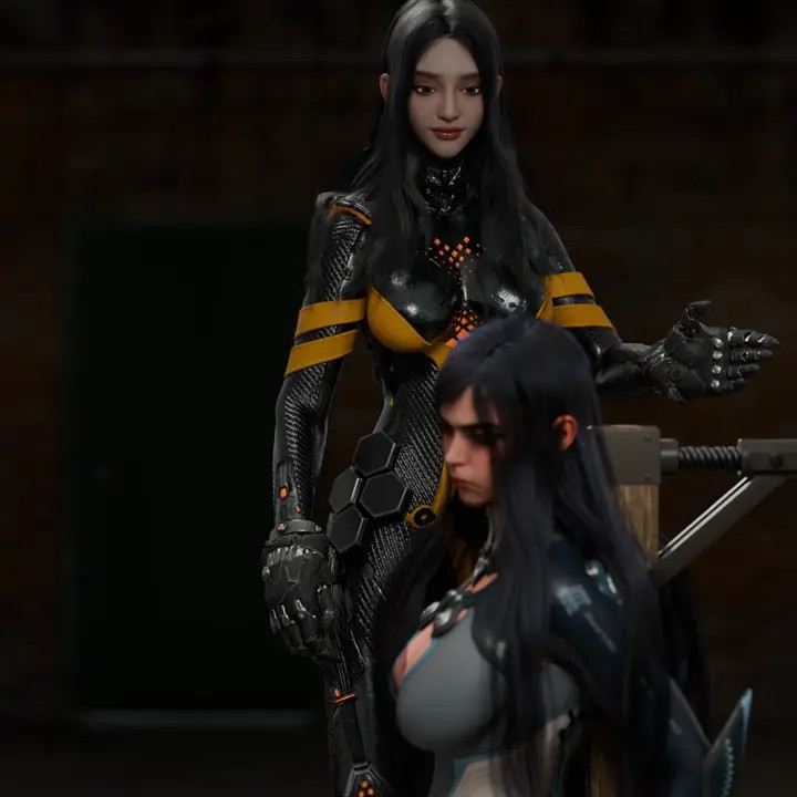 Raven(Stellar Blade) Garrote
