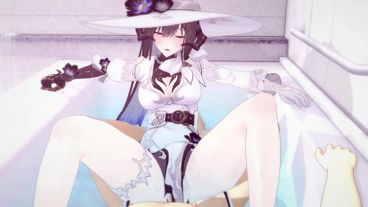 Dahlia On The Bathing Place