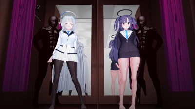 Changing room Noa and Yuuka