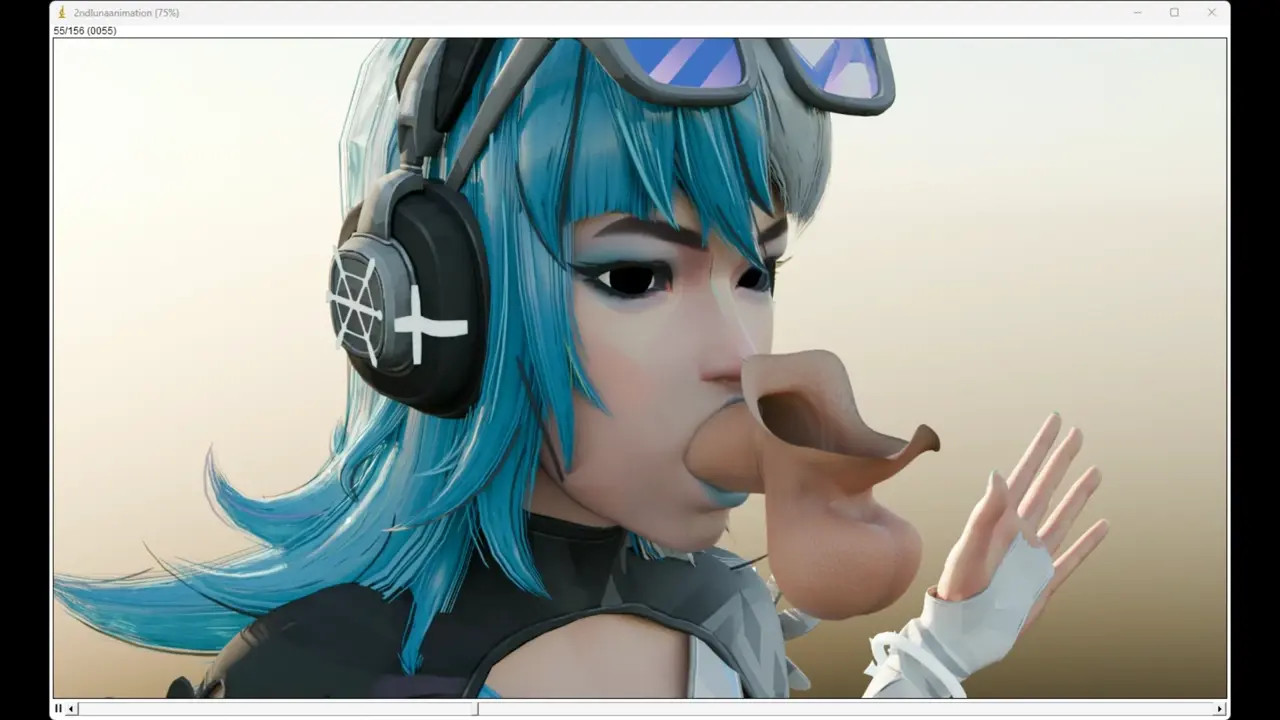 Luna Snow Freeuse Blowjob