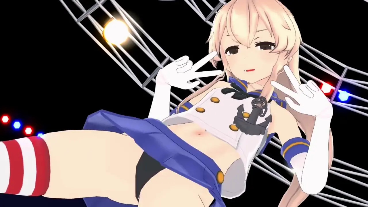 Shimakaze - Bass Knight (ver. 3) [MMD R18] Awakyun