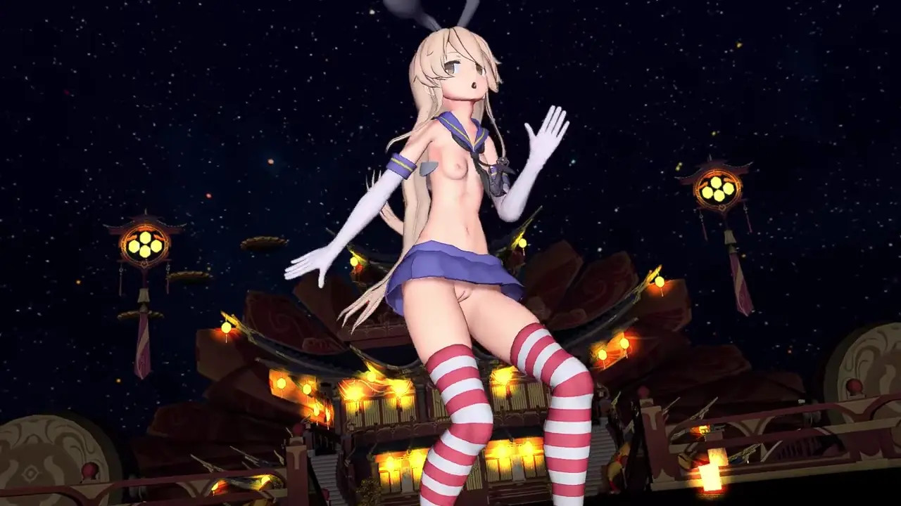 Shimakaze - Lamb [MMD R18] GenesisMMD