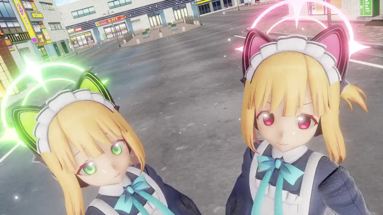 [MMD Blue Archive] Saiba Midori & Momoi Good-Night-Kiss