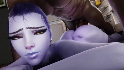 Video game waifus getting blacked ????♠️