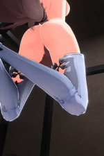 Lupa doing pull ups (Futa)