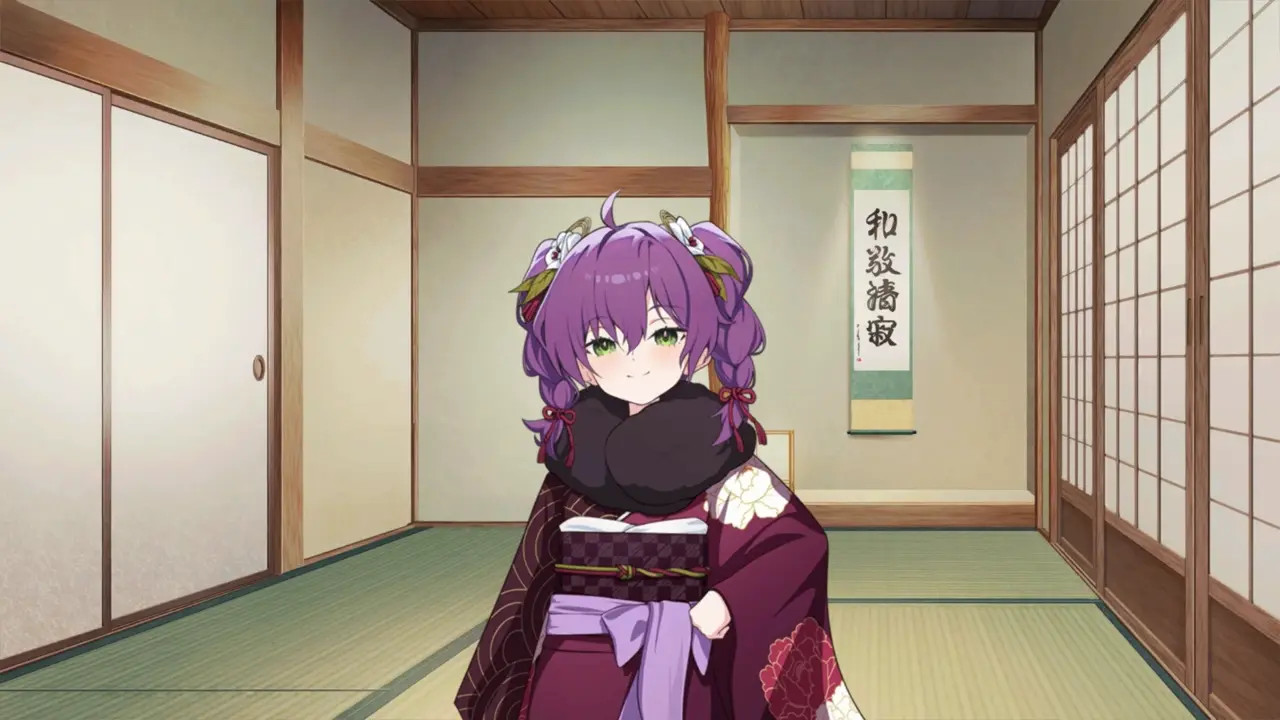 Rami Kuchiba (New Year) - Muv-Luv Girls Garden