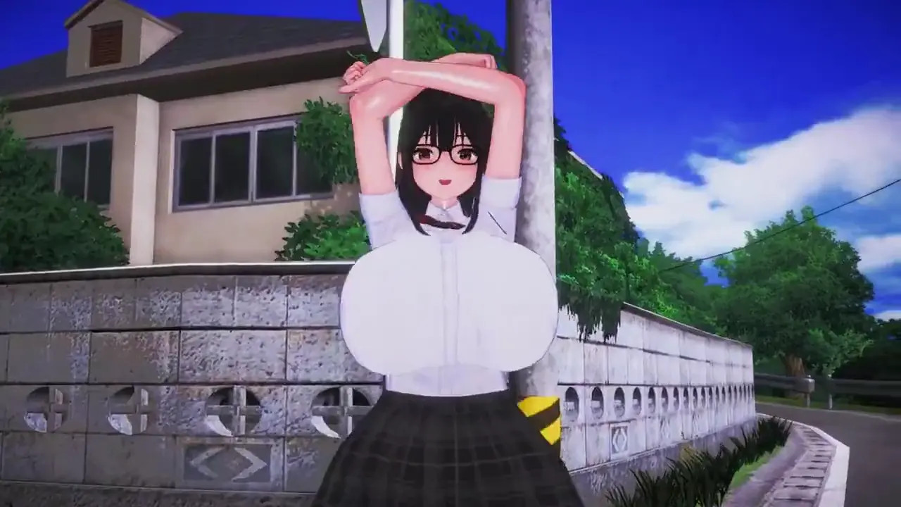 A video of the class president (with an exhibitionist fetish)