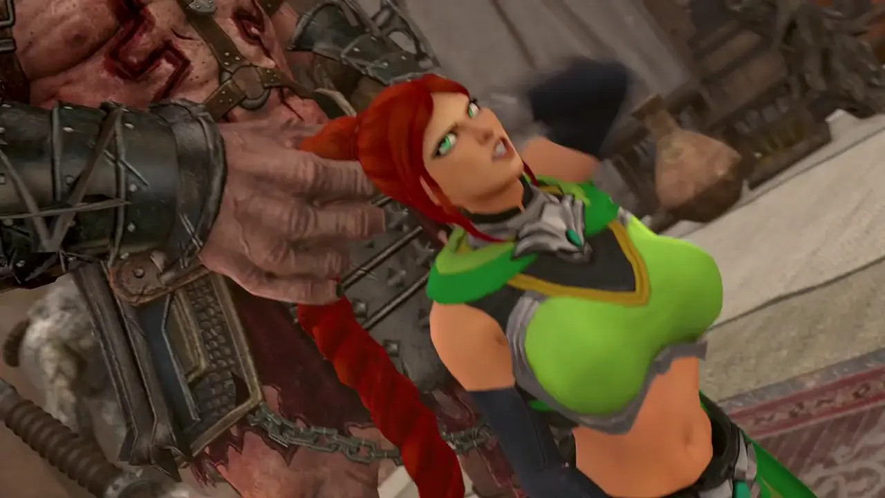 Cassie Captured By Monsters
