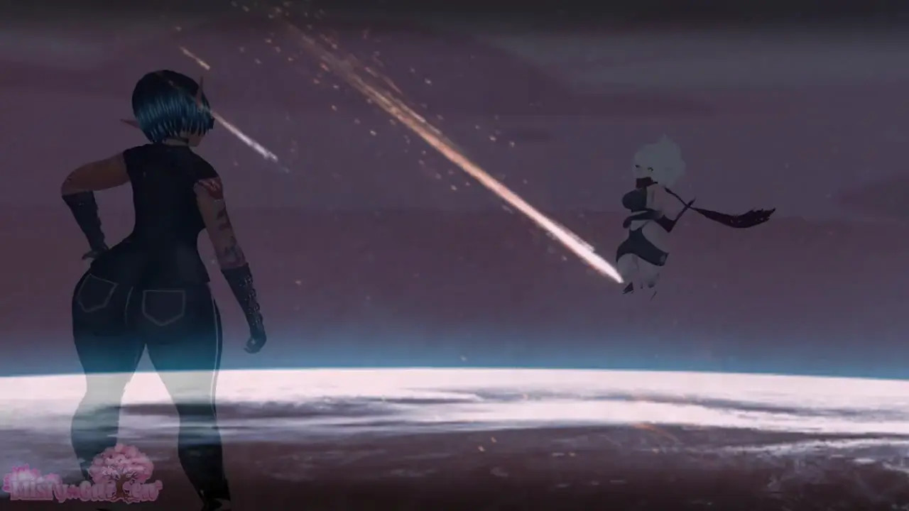 Pink haired bimbo get's used like a fleshlight by space elf demon  |AFF S3 E8