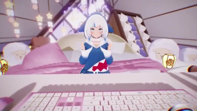 Gura - Minato Aqua - Lamy【Live stream ll】 Shrt Vers.