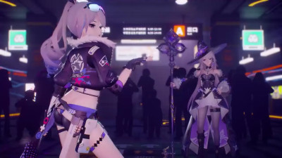 Silver Wolf strip dance [JonathanMMD]