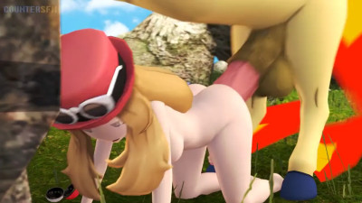 Funny Fire Horse Overpowers Some Trainers [CounterSFM]